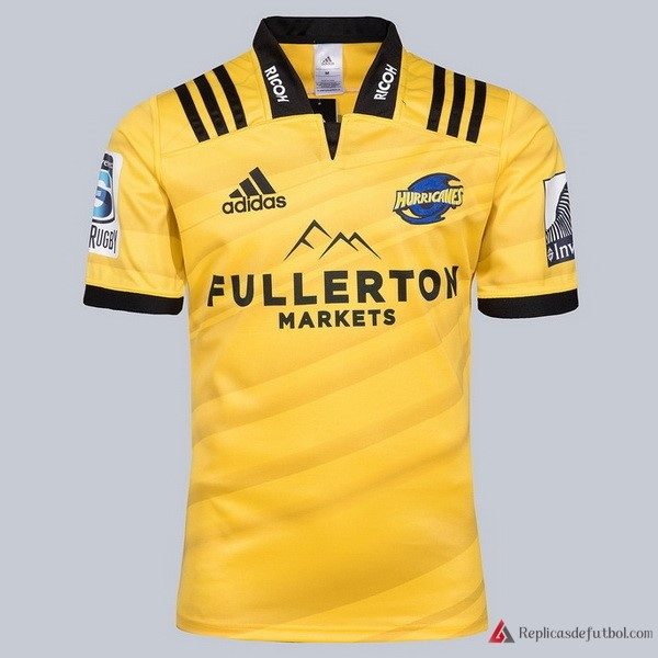 Camiseta Hurricanes Primera equipación 2018 Amarillo Rugby
